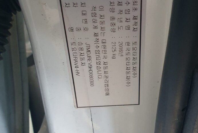 
								Toyota Rav 4 HV full									