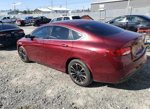 
								2015 Chrysler 200 lx full									