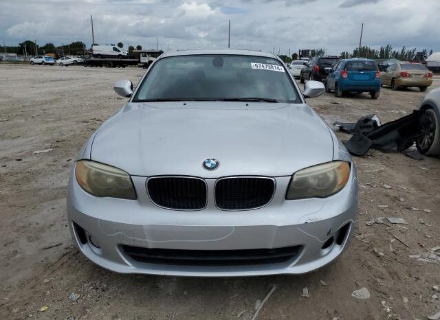 
								2012 BMW 1 series full									