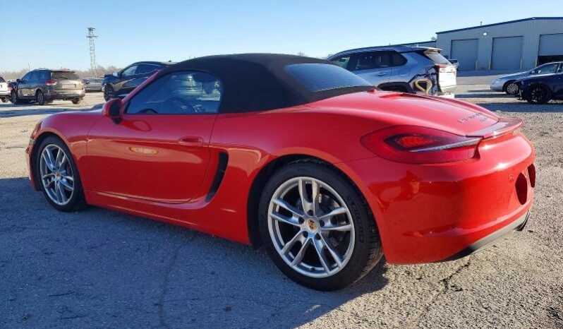 
								2014 Porsche Boxster full									
