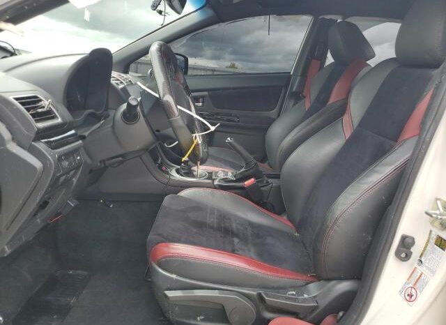
								2018 Subaru Wrx full									