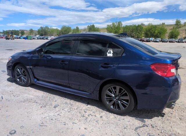 
								2017 Subaru Wrx full									