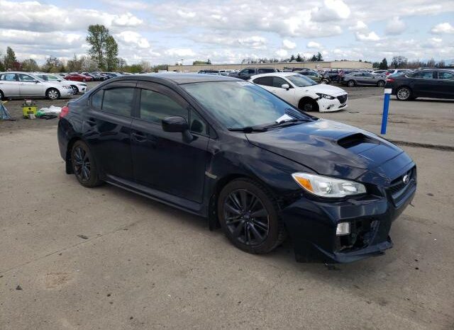 
								2016 Subaru Wrx full									