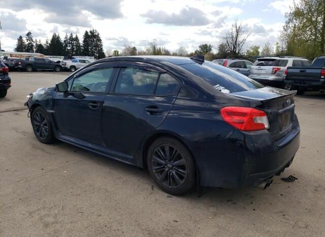 
								2016 Subaru Wrx full									