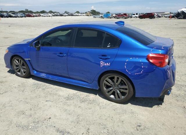 
								2018 Subaru Wrx full									