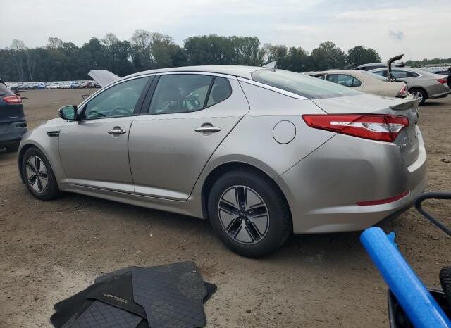 
								2013 Kia Optima hyb full									