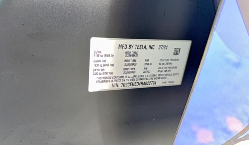 
								TESLA CYBERTRUCK full									