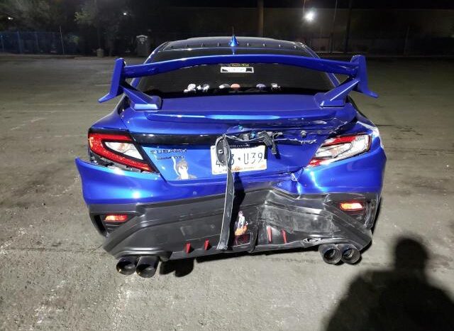 
								2022 Subaru Wrx full									