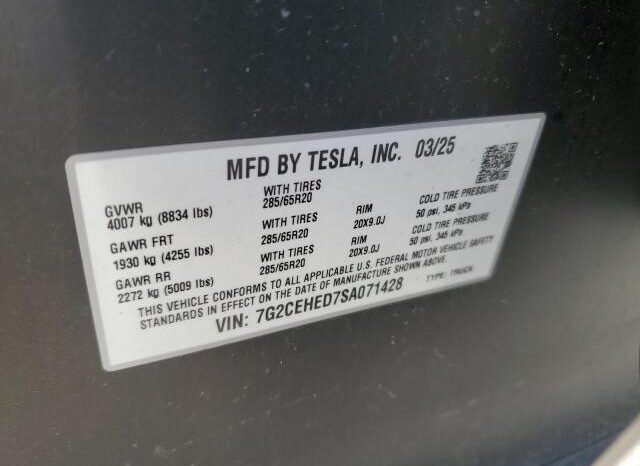 
								TESLA CYBERTRUCK full									