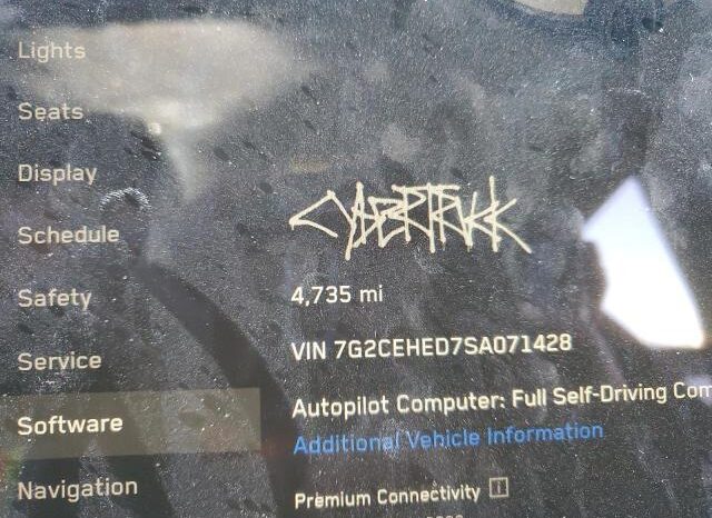 
								TESLA CYBERTRUCK full									