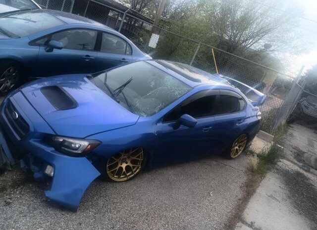 
								2015 Subaru Wrx full									