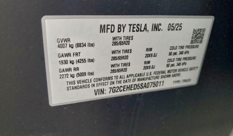 
								TESLA CYBERTRUCK full									