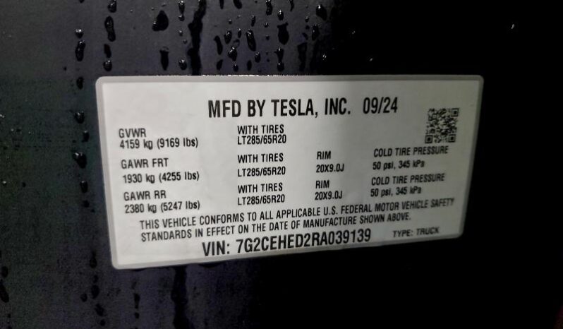 
								TESLA CYBERTRUCK full									