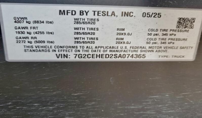 
								TESLA CYBERTRUCK full									