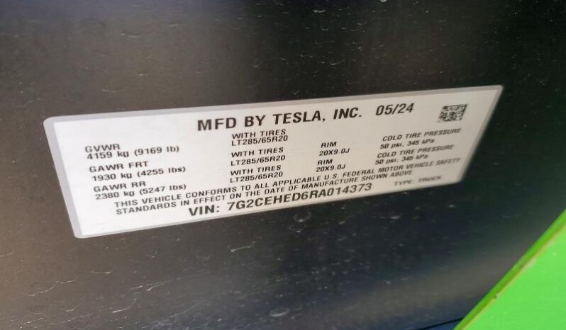 
								TESLA CYBERTRUCK full									