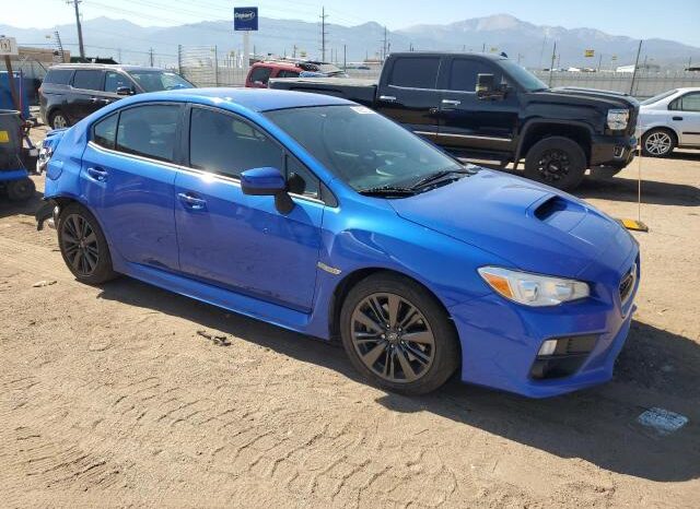 
								2017 Subaru Wrx full									