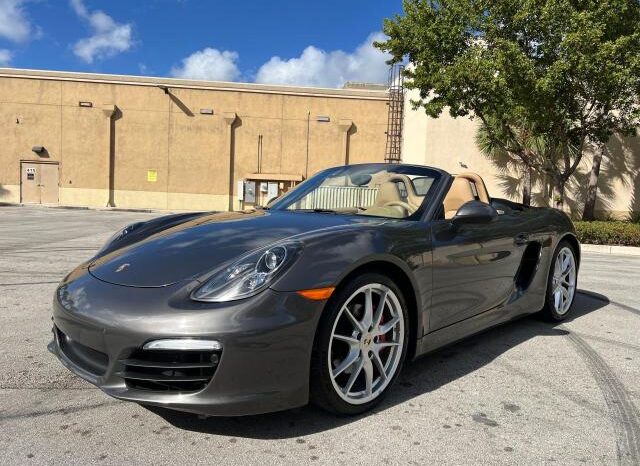 
								2013 Porsche Boxster full									
