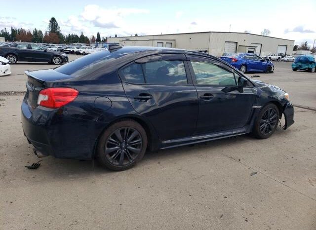 
								2016 Subaru Wrx full									