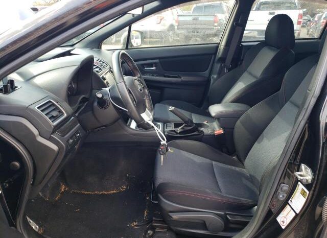 
								2016 Subaru Wrx full									