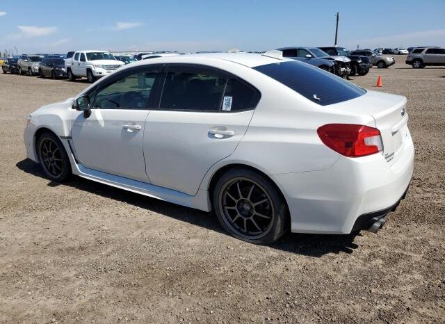
								2016 Subaru Wrx full									