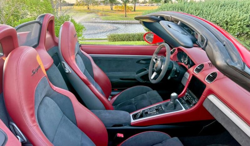 
								2021 Porsche Boxster full									