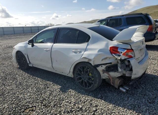 
								2018 Subaru Wrx full									