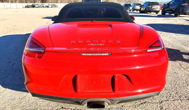 
								2014 Porsche Boxster full									