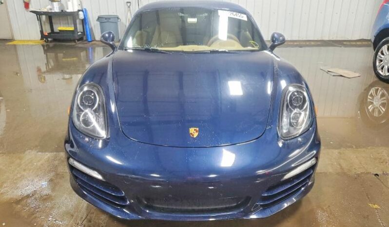
								2013 Porsche Boxster full									