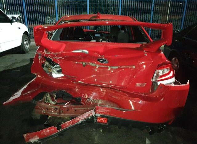 
								2018 Subaru Wrx full									