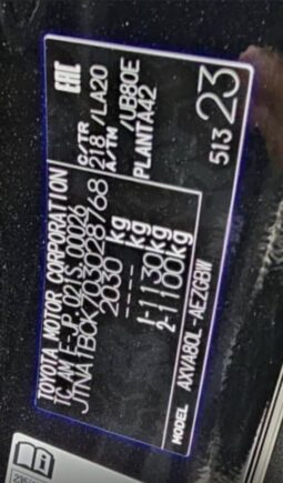 
										TOYOTA CAMRY Hybrid full									