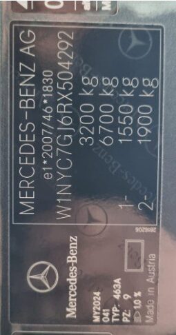 
										MERCEDES BENZ G63 full									