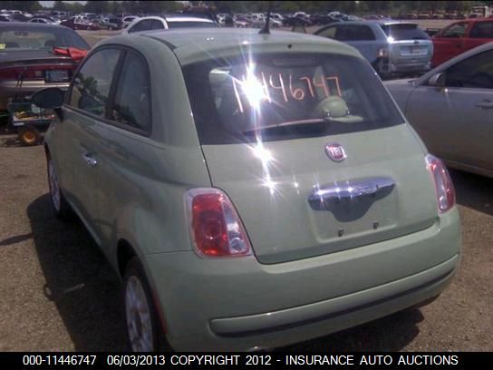 2012 Fiat 500