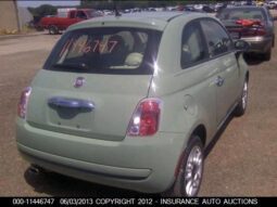 
										2012 Fiat 500 full									