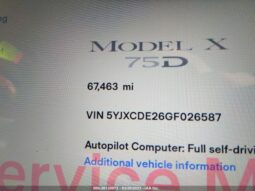 
										2016 Tesla Model x full									