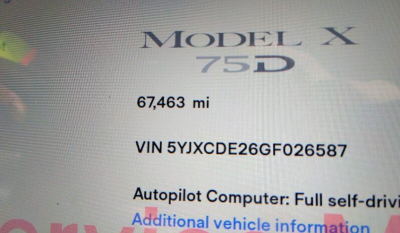 
								2016 Tesla Model x full									