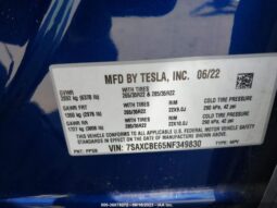 
										2022 Tesla Model x full									