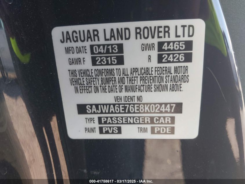 2014 Jaguar F-type