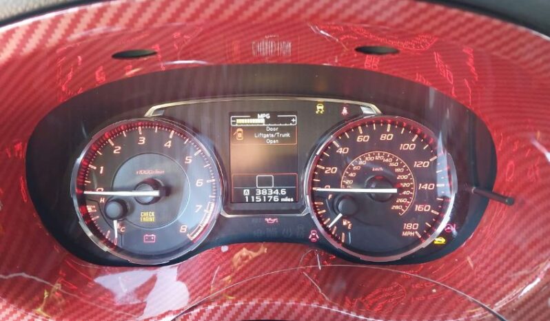 
								2016 Subaru Wrx full									