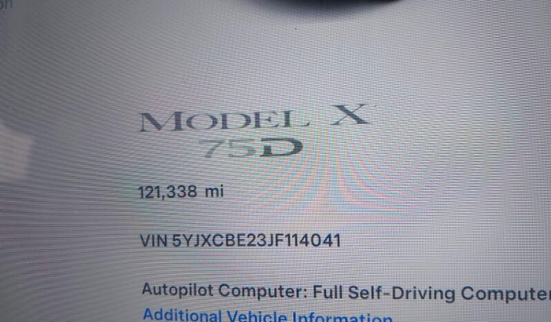 
								2018 Tesla Model x full									