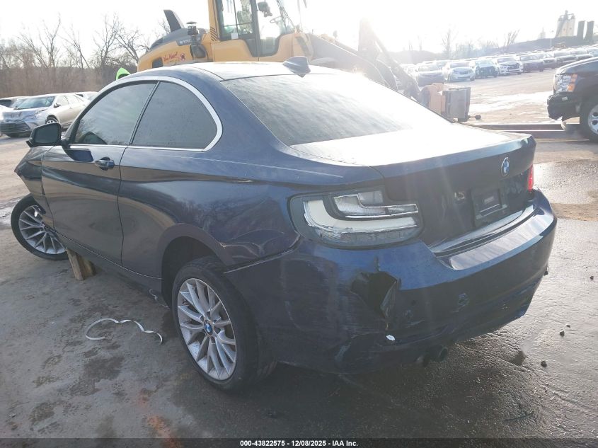 2016 BMW 2 series