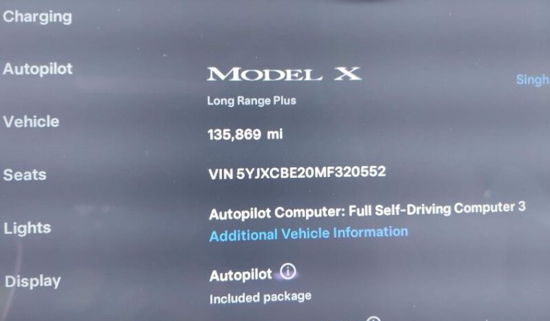 
								2021 Tesla Model x full									