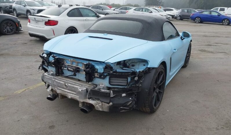 
								2022 Porsche Boxster full									