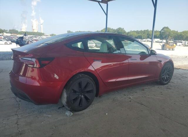 
								2025 Tesla Model 3 full									