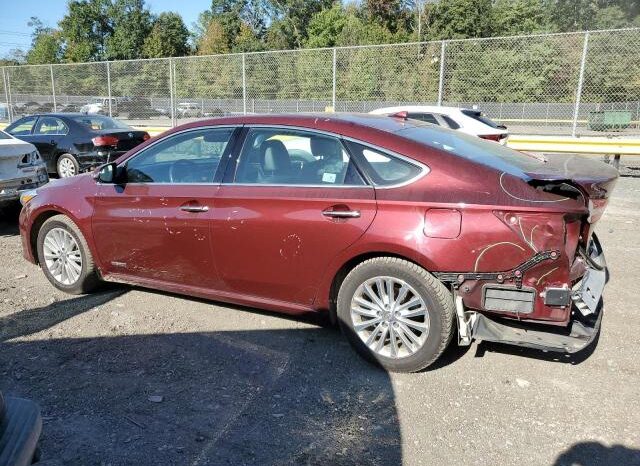 
								2014 Toyota Avalon hyb full									