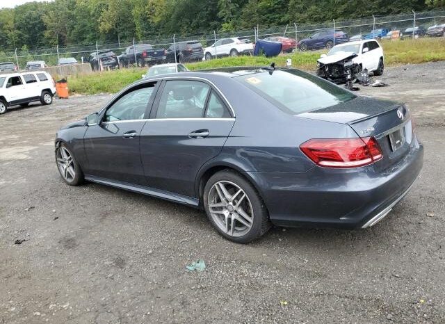 
								2016 Mercedes-benz E 350 4mat full									