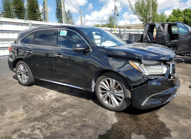 
								2017 Acura Mdx techno full									