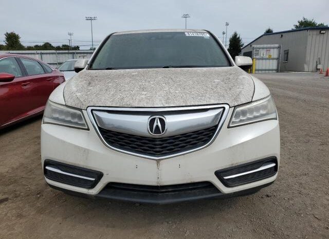 
								2015 Acura Mdx techno full									