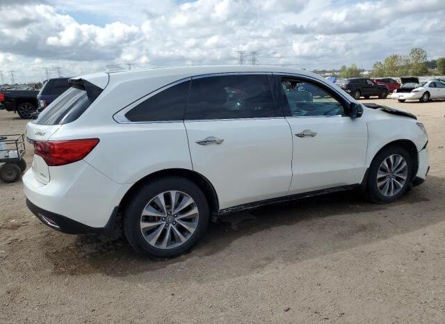 
								2016 Acura Mdx techno full									