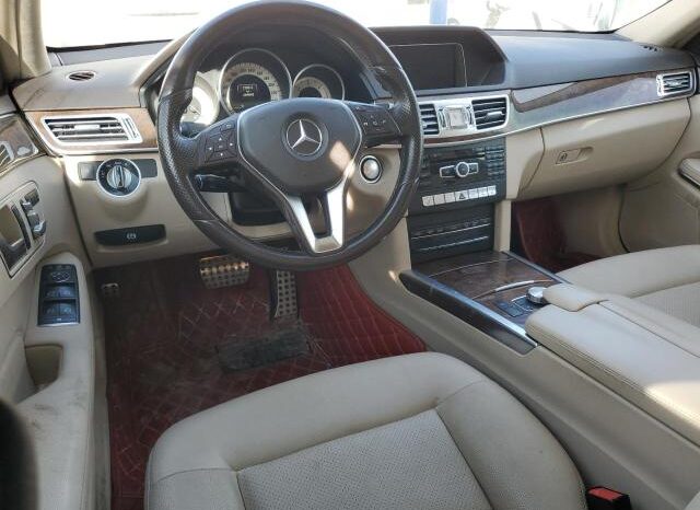 
								2015 Mercedes-benz E 250 blue full									