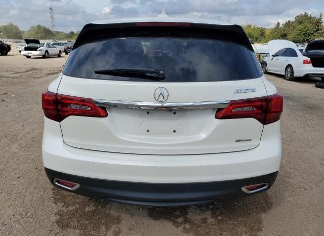 
								2016 Acura Mdx techno full									